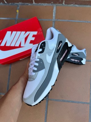 Nike Air Max 90 Gris y Blanco