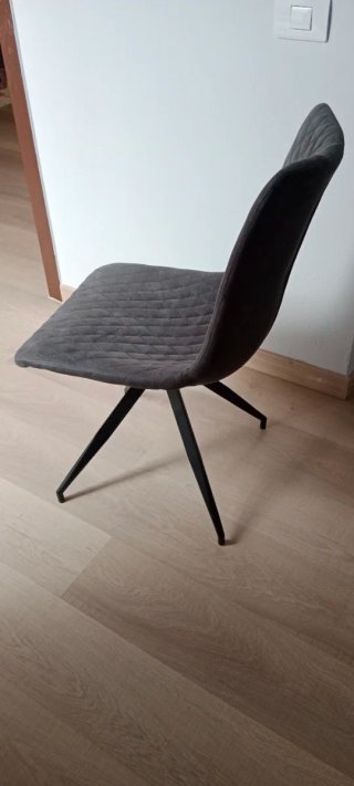 Juego de 4 sillas comedor tapizadas