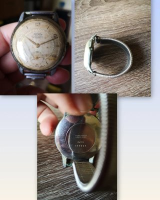 Lote 5 relojes vintage caballero