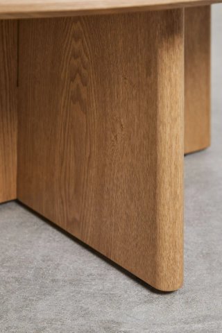 Sklum Mesa Centro Saonara Ø80 cm MDF Natural