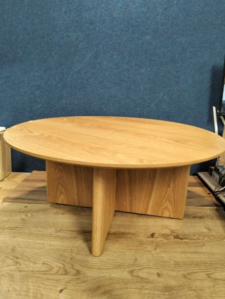 Sklum Mesa Centro Saonara Ø80 cm MDF Natural