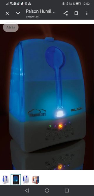 Humidificador Palson Humilux 5.8L