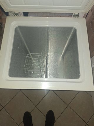 Pozzetto congelatore bianco