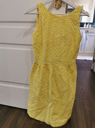 Vestido Pedro del Hierro amarillo