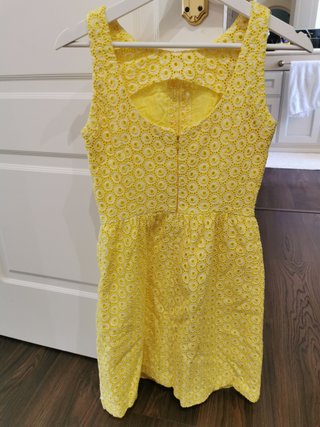 Vestido Pedro del Hierro amarillo