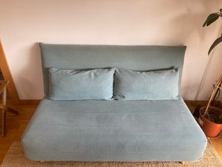 Sofá Cama 2 Plazas NIO Verde Agua