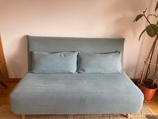 Sofá Cama 2 Plazas NIO Verde Agua