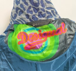 Abrigo Desigual Mujer Patchwork