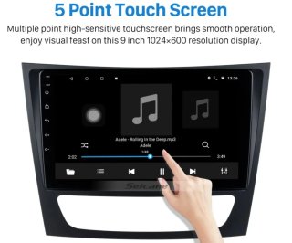 Radio Mercedes Benz W211/C219 Android 15 4GB+64GB.