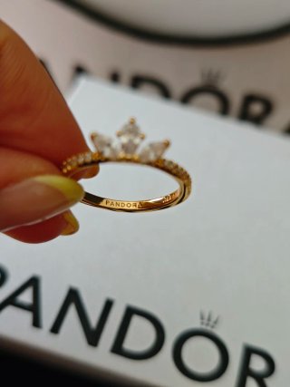 Anillo Pandora Racimo Herbario Reluciente