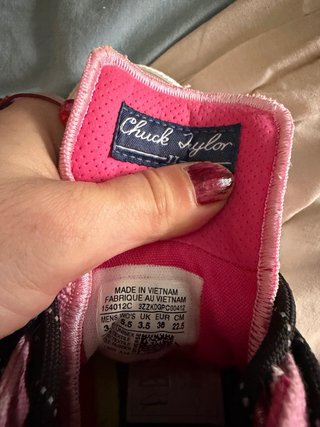 Converse Botas Rosas Talla 36