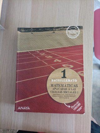Libros 1° bachiller