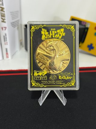 Pokemon Lugia Medal Gold Oro Movie 1999 Film