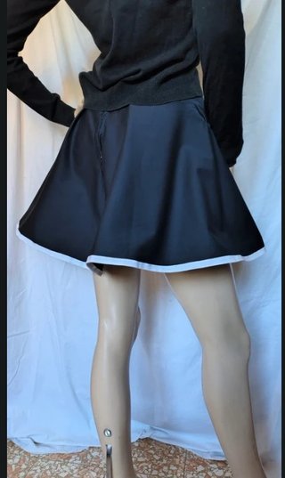 Gonna ampia stile marinaro pin up