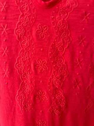 Vestido rojo talla 50
