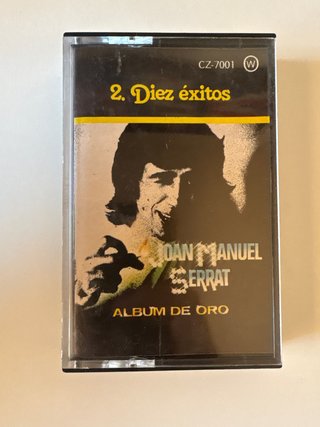 Casete Joan Manuel Serrat - 10 Éxitos