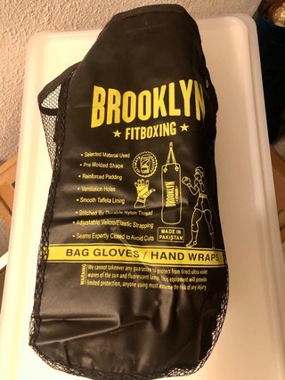 Guantes Boxeo Brooklyn Fitboxing + Vendas WBC
