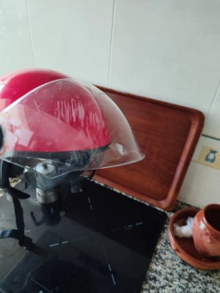 Casco Moto Talla L Doble Visera