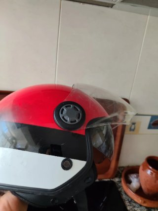 Casco Moto Talla L Doble Visera