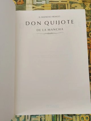 Libro Don Quijote de Mancha