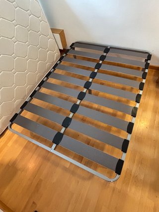 Somier 140x190cm Metal y Madera