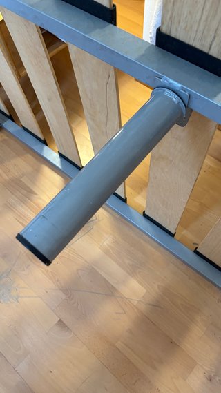 Somier 140x190cm Metal y Madera