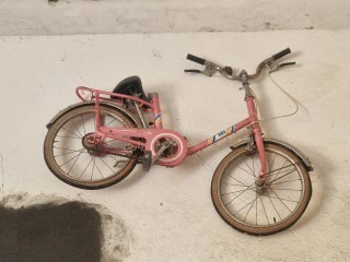 Bicicleta infantil rosa BH