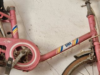 Bicicleta infantil rosa BH