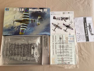 Maqueta Mustang III P-51B 1:32 Trumpeter