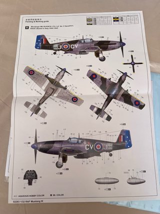 Maqueta Mustang III P-51B 1:32 Trumpeter