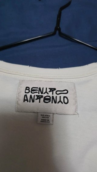 Camiseta Zara Benito Antonio x Bad Bunny Talla L