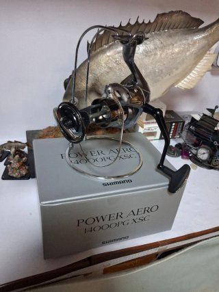2 Carrete Shimano Power Aero 14000PG XSC