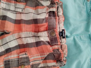Lote 6 pantalones cortos bebé