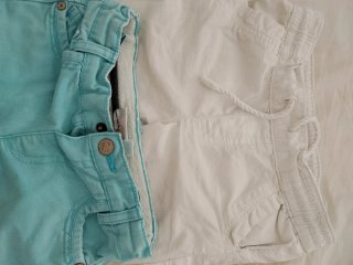 Lote 6 pantalones cortos bebé