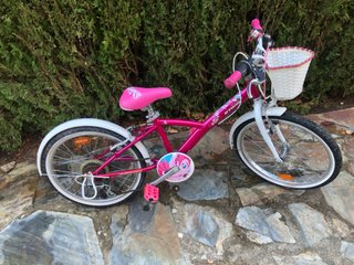 Bicicleta Infantil BTWIN Rosa 20