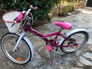 Bicicleta Infantil BTWIN Rosa 20