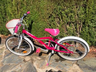 Bicicleta Infantil BTWIN Rosa 20