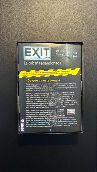 EXIT El Juego: La cabaña abandonada