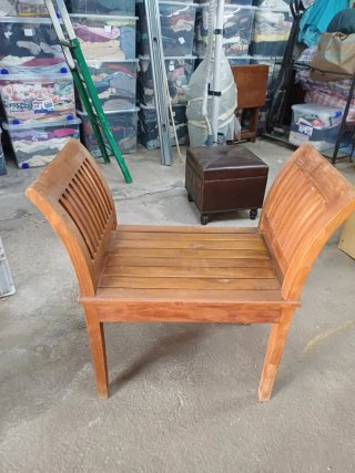 Banco Zapatero Descalzador Madera