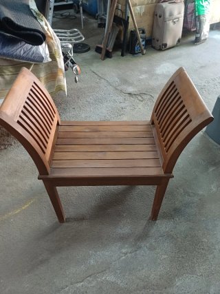 Banco Zapatero Descalzador Madera
