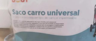 Carrito de bebé ligero gris claro