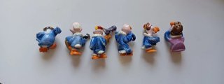 6 Figuras Sir Condor Kinder Sorpresa.