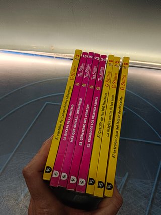 8 libros de Jerónimo Stilton y Tea Stilton