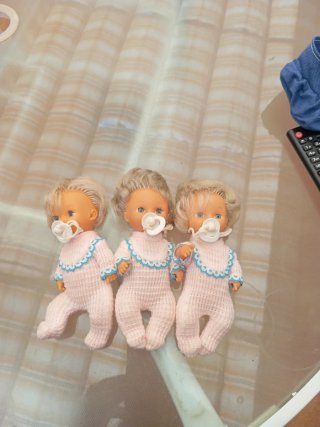 Muñeca BB Años 70 Chupete Rosa