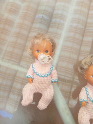 Muñeca BB Años 70 Chupete Rosa