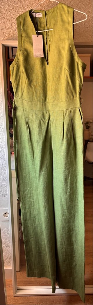 Mono Mango 100% Lino Verde