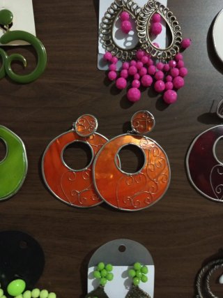 Lote de  pendientes de  flamenca.
