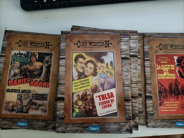 Lote Películas Oeste: 1x2€, 5x5€