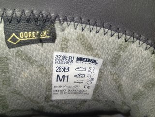 Botas Militares Meindl Talla 45 Negras