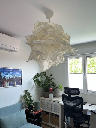 Lámpara techo IKEA Krusning + Montura